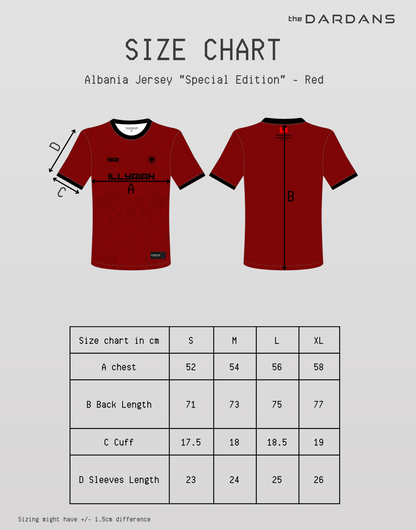 Albania Jersey "Special Edition" - Red