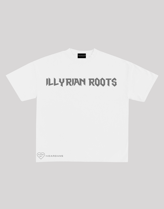 "illyrian roots" Oversized T-Shirt - White