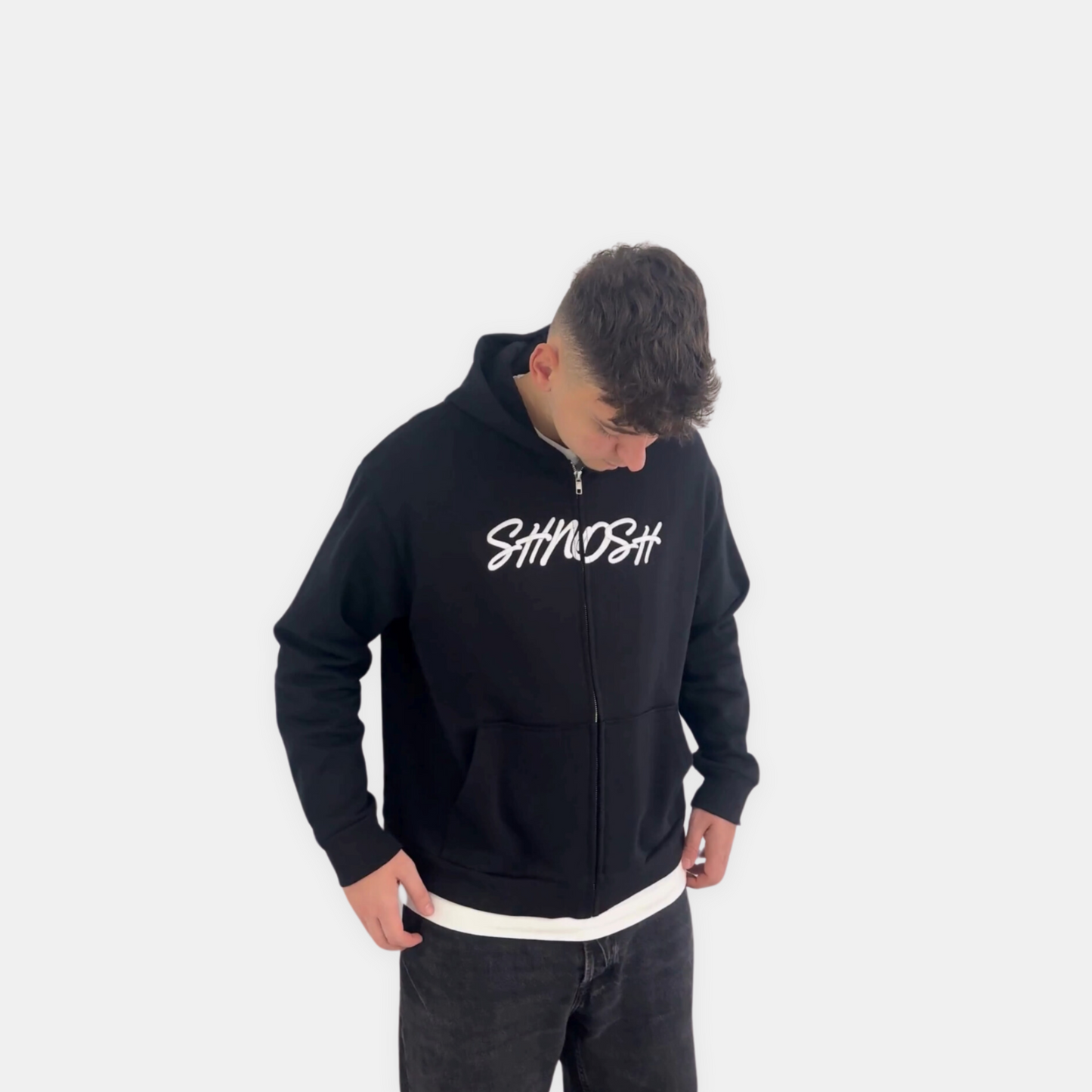 "SHNOSH" ZIP HOODIE