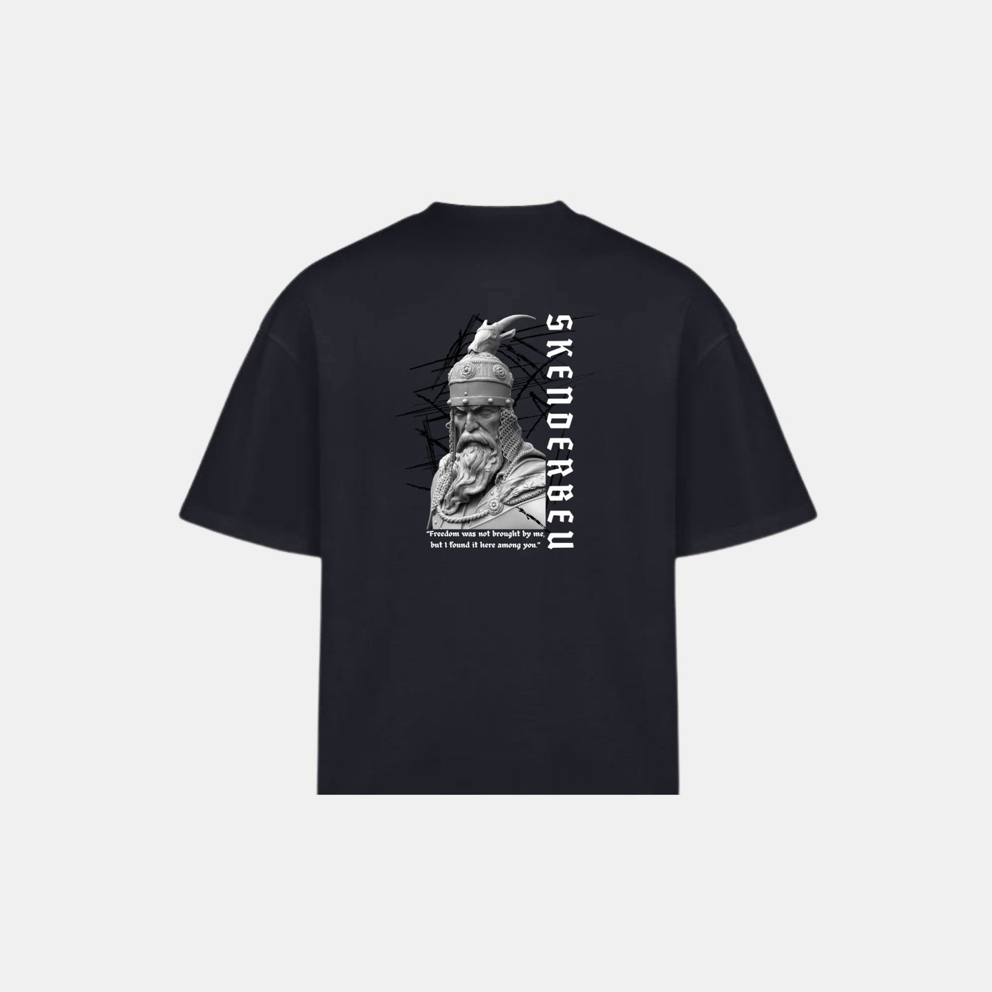 "SKENDERBEU" TEE - DARK GREY