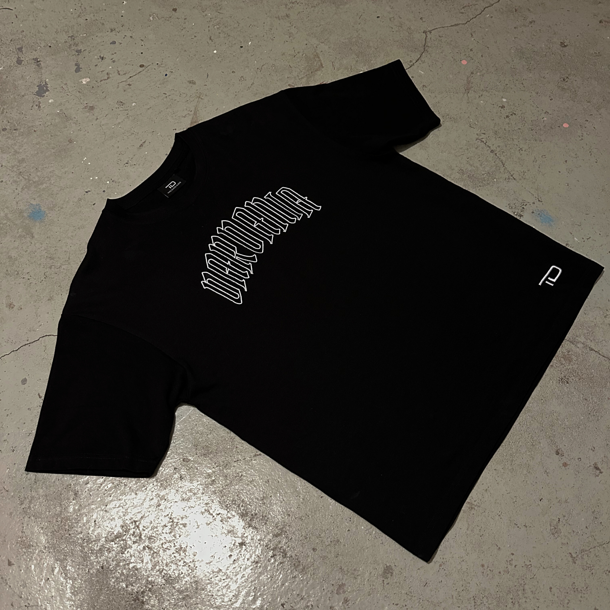 "DARDANIA" TEE - BLACK