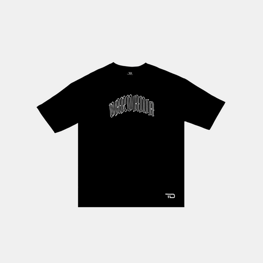 "DARDANIA" TEE - BLACK